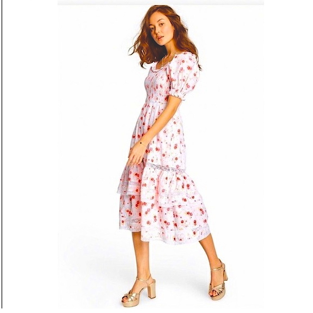 LoveShackFancy x Target Corset Floral Dress Size XXS
